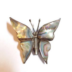 Vintage Taxco 925 Sterling Silver Mother of Pearl